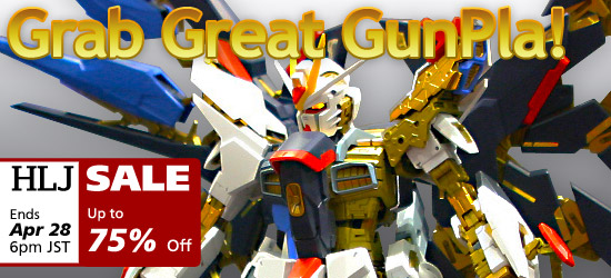 Sale on Gunpla at HobbyLink Japan