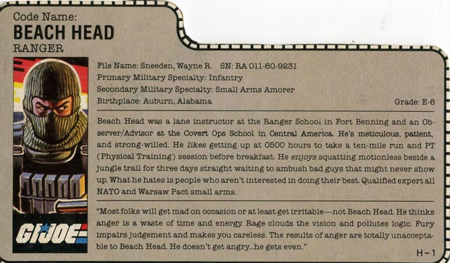 Beach Head Action Figure