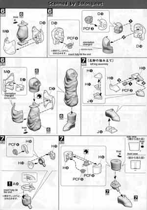 MG Figurerise Super Saiyan Son Gokou English Translation Color Guide & Manual