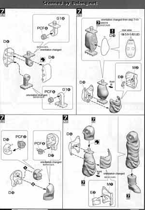 MG Figurerise Super Saiyan Son Gokou English Translation Color Guide & Manual