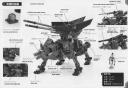 Zoids 1/72 Command Wolf LC & AC Barad Version HMM Color Guide & Manual