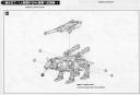Zoids 1/72 Command Wolf LC & AC Barad Version HMM Color Guide & Manual