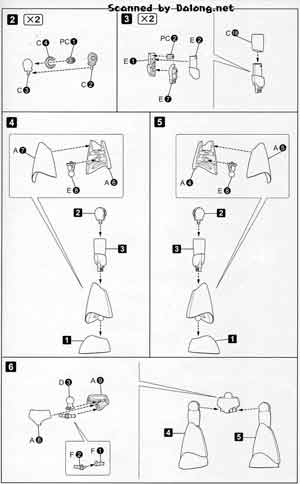 1/10 Rock Man by Kotobukiya English Translation Color Guide & Manual