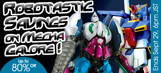 Sale on Mecha Toys at HobbyLink Japan