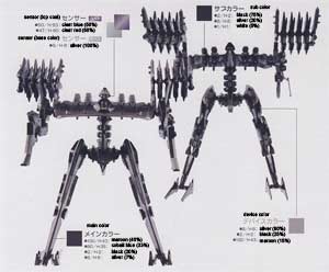1/72 Aspina X-Sobrero Fragile English Translation Color Guide & Manual