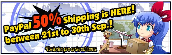 Hobby Search Paypal half price Shipping promo