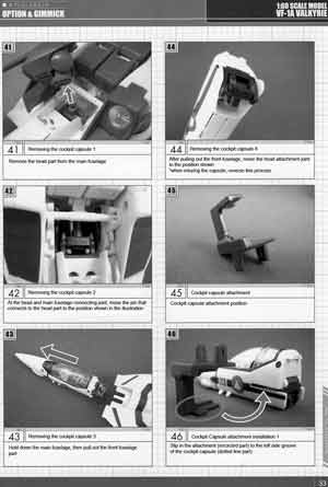 Yamato 1/60 Perfect Transformation VF-1A Valkyrie Maximilian Jenius Version English Translation Manual