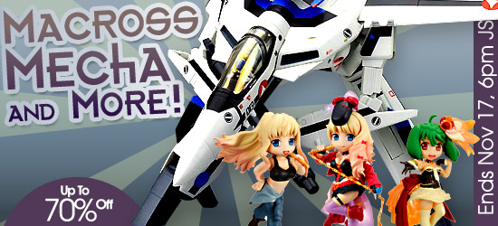 Sale on Macross Toys Announced at HobbyLink Japan