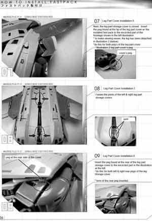 1/60 Yamato Perfect Transformation YF-21 English Translated Transformation Manual