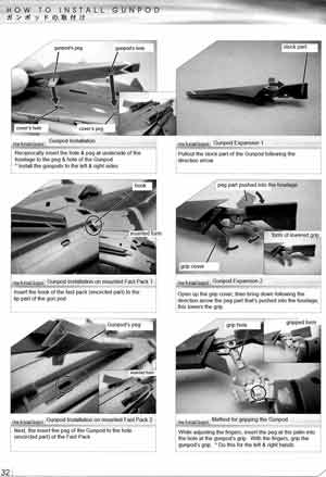 1/60 Yamato Perfect Transformation YF-21 English Translated Transformation Manual