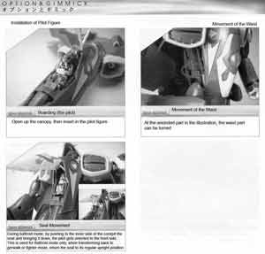 1/60 Yamato Perfect Transformation YF-21 English Translated Transformation Manual