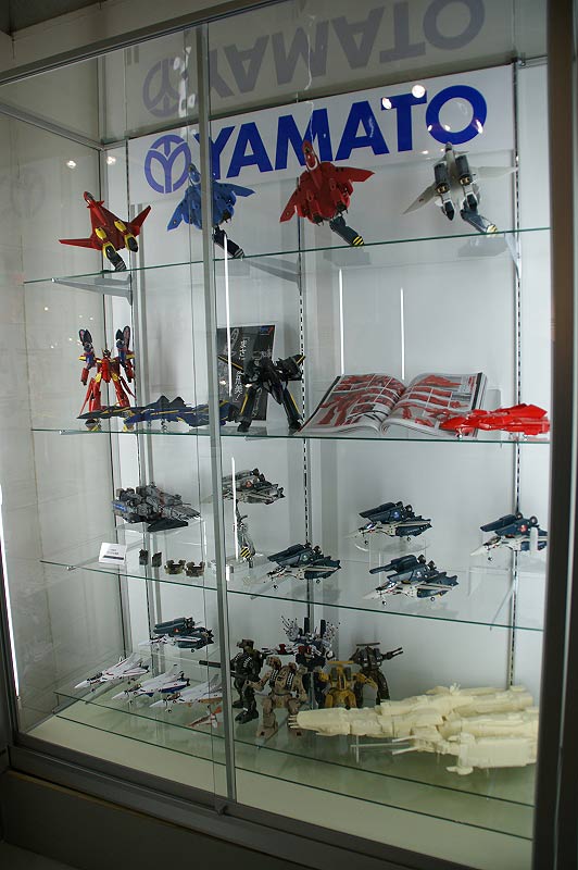 Nothing more beautiful than a....closet full of yamato toys macross series