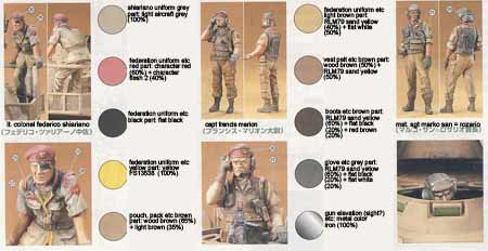1/35 U.C. Hard Graph E.F.G.F. M61A5 Main Battle Tank Color Guide & Manual