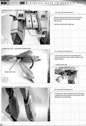 1/60 VF-11B w/ Super Pack by Yamato Toys English Transformation Manual