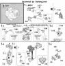 MG XXXG-01H Gundam Heavyarms English Translation Color Guide & Manual