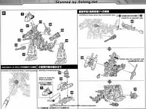 1/72 HMM RZ-014 Godos English Translation Color Guide & Manual