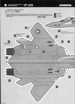 Yamato 1/60 VF-22S Sturmvogel II Max ver English Transformation Manual