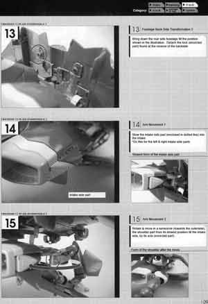 Yamato 1/60 VF-22S Sturmvogel II Max ver English Transformation Manual