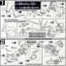 SD Strike Freedom Gundam Construction Manual & Color Guide