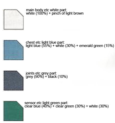 HG Clanche Custom Construction Manual & Color Guide