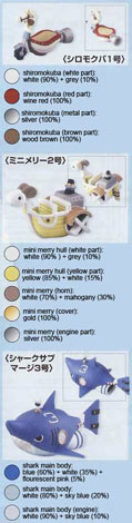 Thousand Sunny New World Version Color Guide