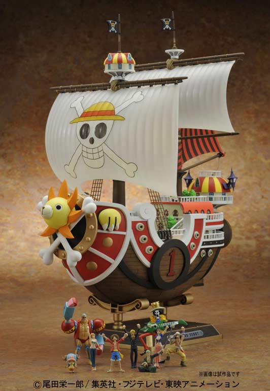 one piece thousand sunny figure