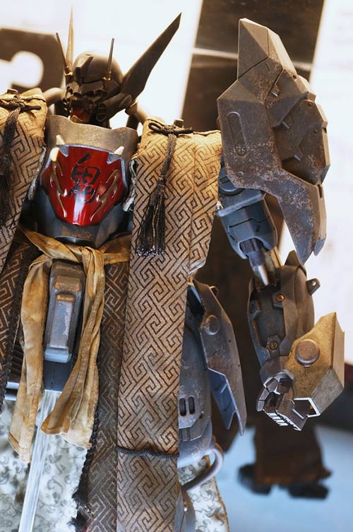 Sneak Peek at Bandai and ThreeZero Collaboration Mecha