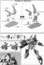 HG Blu Duel Gundam Construction Manual & Color Guide
