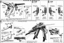 Bandai 1/72 VF-1A/S Valkyrie Construction Manual & Color Guide
