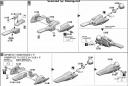 Bandai 1/72 VF-1 Strike Parts Set Construction Manual & Color Guide
