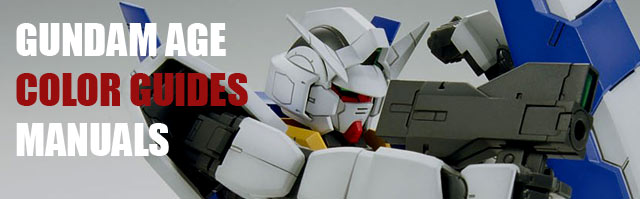 Gundam Age Color Guides & Manuals