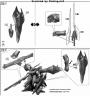 RE/100 MSN-04 II Nightingale Construction Manual & Color Guide