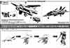 1/72 VF-1S Valkyrie Roy Fokker Version Construction Manual & Color Guide