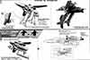1/72 VF-1S Valkyrie Roy Fokker Version Construction Manual & Color Guide