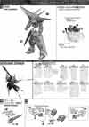 MG Gundam Astray Blue Frame D Construction Manual & Color Guide