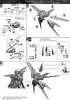 MG Gundam Astray Blue Frame D Construction Manual & Color Guide