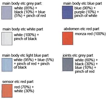 HG Denial Gundam Construction Manual & Color Guide
