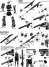 HG Zaku II Char Aznable ver. The Origin Construction Manual & Color Guide