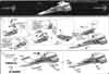 1/48 X-Wing Star Fighter Moving Edition Construction Manual & Color Guide
