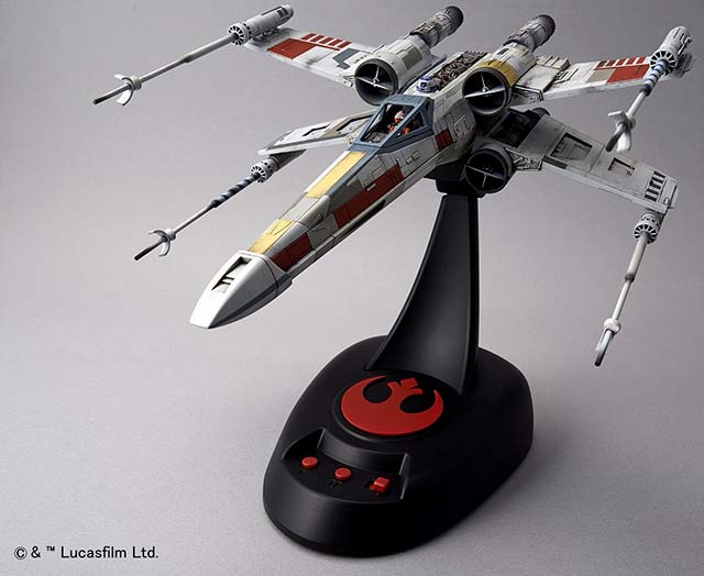 1/48 X-Wing Star Fighter Moving Edition Construction Manual & Color Guide