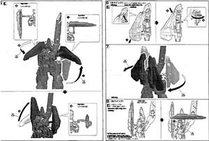 MG MSZ-006-3B Zeta Gundam III B Type Gray Zeta Construction Manual & Color Guide