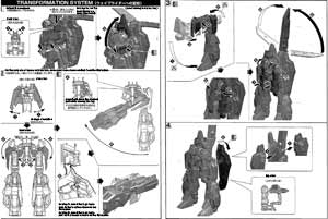 MG MSZ-006-3B Zeta Gundam III B Type Gray Zeta Construction Manual & Color Guide