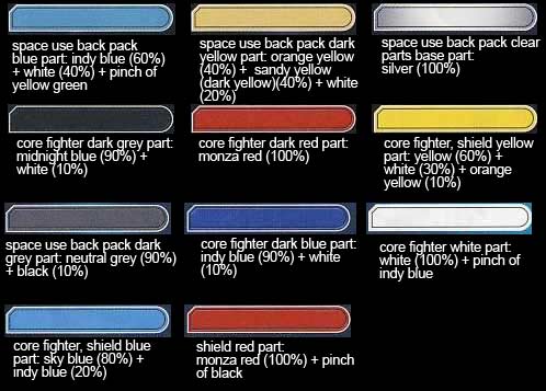 Space Back Pack for Gundam G-Self Construction Manual & Color Guide