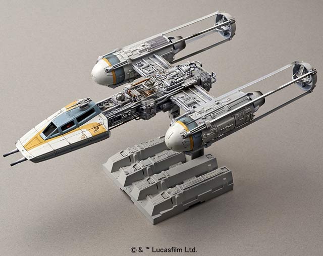 1/72 Y-Wing Star Fighter Construction Manual & Color Guide