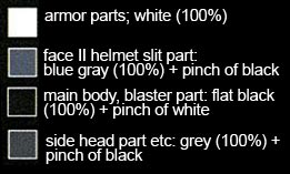 1/12 Clone Trooper Construction Manual & Color Guide