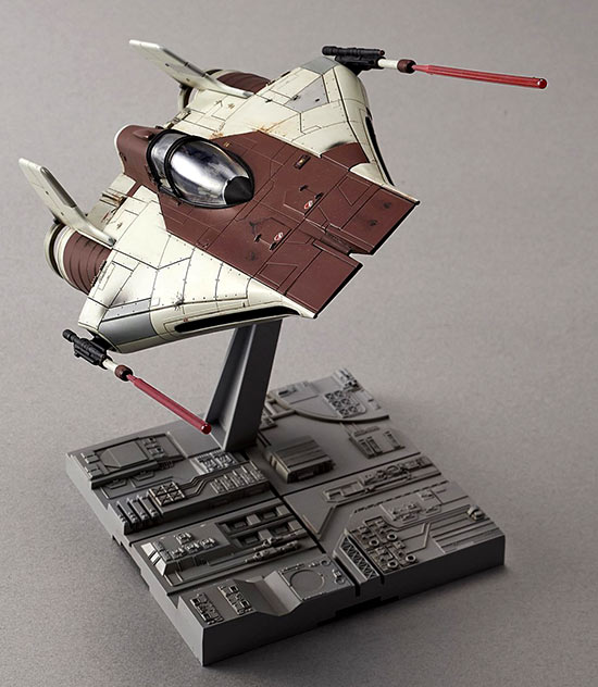 1/72 A-Wing Star Fighter English Color Guide