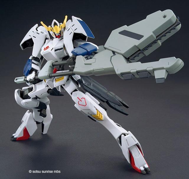 HG Gundam Barbatos 6th form English Manual & Color Guide High Grade Iron Blooded Orphans Bandai