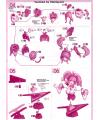 Bandai Makina Nakajima English Manual & Color Guide Figure-rise Bust