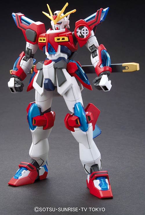 HG Kamiki Burning Gundam English Manual & Color Guide