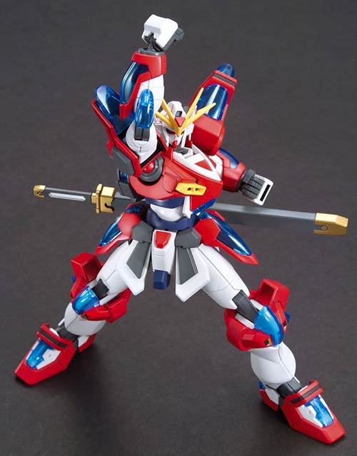 HG Kamiki Burning Gundam English Manual & Color Guide
